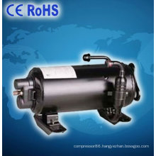 Roof top mounted compressor for automotive a/c of Caravan camping car travelling truck